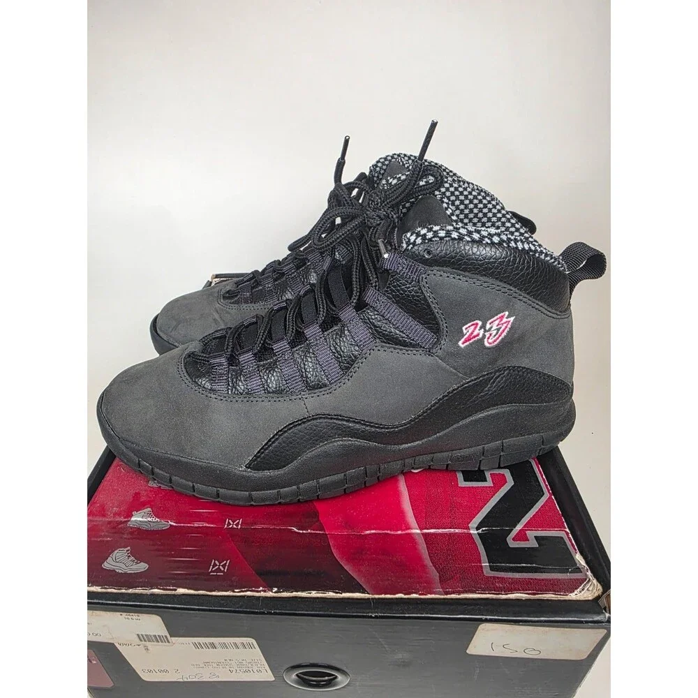 Air Jordan 10 Retro Countdown Pack 2008 Black Red 310805-061 Size 10.5 OG Box